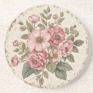 Posavasos Floral Shabby Chic