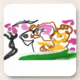 Posavasos Florencia de la floración de la charrería de Shiba