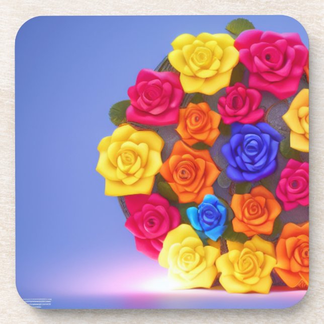 Posavasos Flores Artsy (Frente)