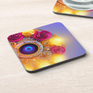 Posavasos Flores Artsy