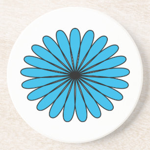 Posavasos Flores Azules