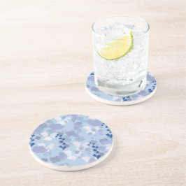 Posavasos Flores Azules