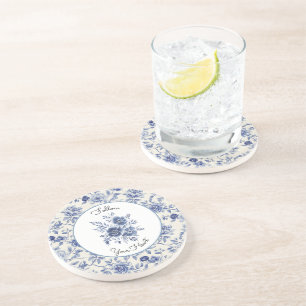 Posavasos Flores Azules Bonitas