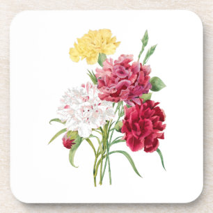 Posavasos Flores: Carnación A008 -
