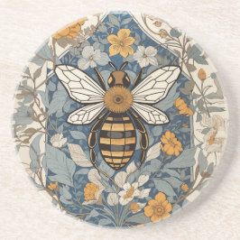 Posavasos Flores de abeja y silvestres de época