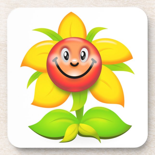 POSAVASOS FLORES DE CARA (Frente)