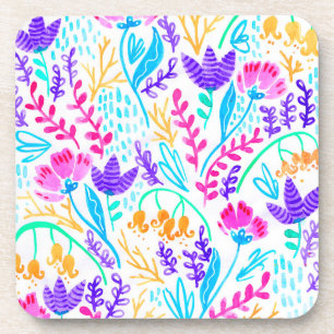 Posavasos Flores de color claro