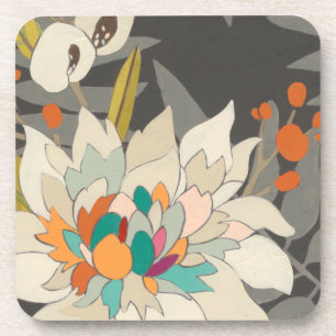 Posavasos Flores de contraluz tropicales
