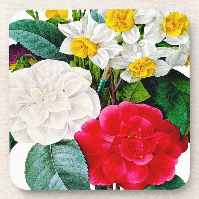 Posavasos Flores de época (Frente)