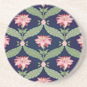 Posavasos Flores de Fantasía: Motivos Oscuros Indios