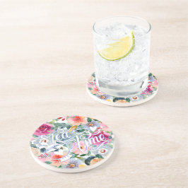 Posavasos Flores de la hora del té