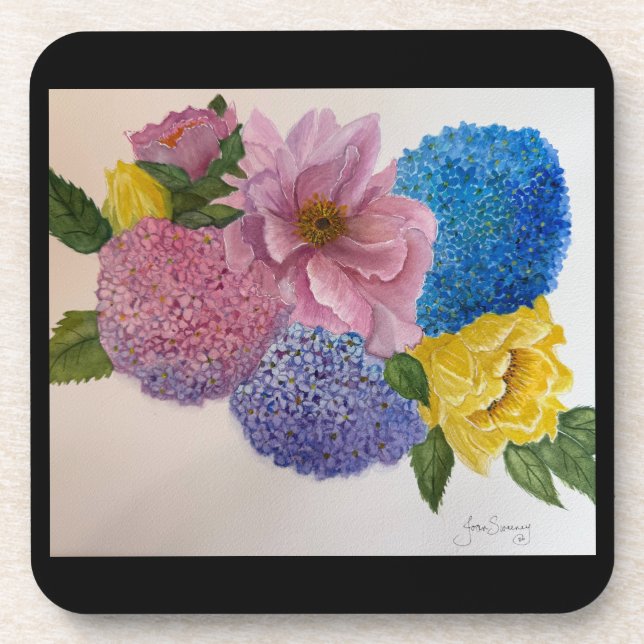 Posavasos Flores de primavera (Frente)