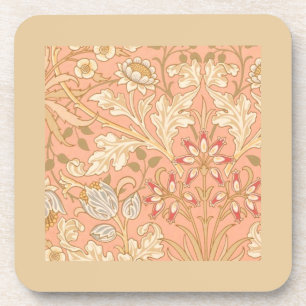Posavasos Flores Decorativas de Rosa Pastel