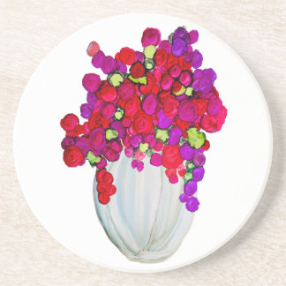 Posavasos Flores en Florero
