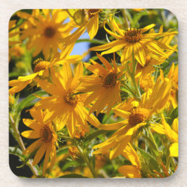 Posavasos Flores en mi hierbas " flores en mi hierba "