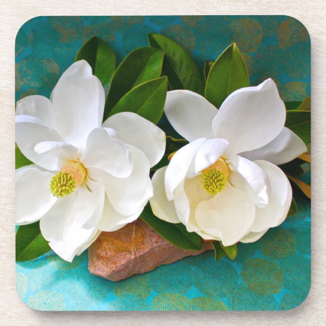 Posavasos Flores | Flor de Magnolia (Frente)