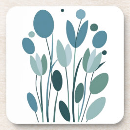 Posavasos Flores geométricas