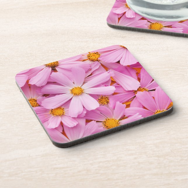 Posavasos Flores Rosadas (Lado Izquierdo)