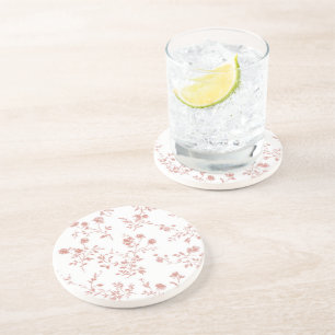 Posavasos Flores Rosadas Bonitas