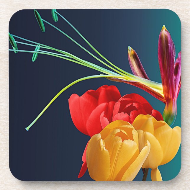 Posavasos Flores Rosas-17250 (Frente)