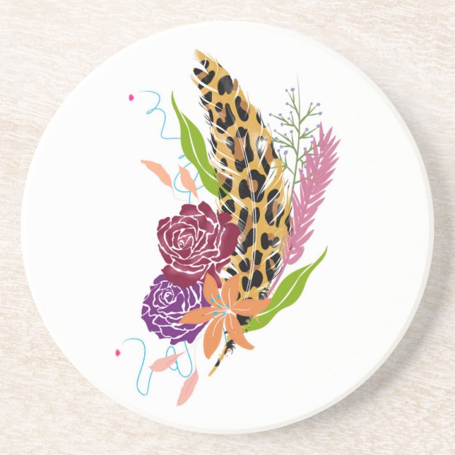 Posavasos Flores silvestres (Frente)