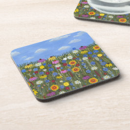 Posavasos Flores silvestres con margaritas