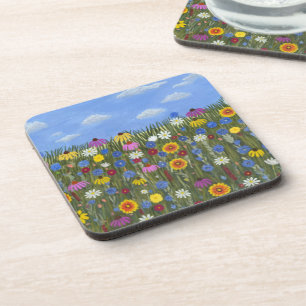 Posavasos Flores silvestres con margaritas