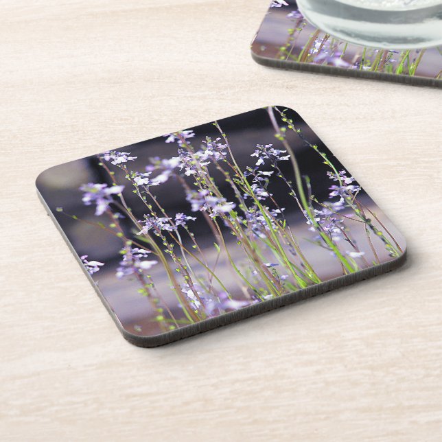 Posavasos Flores silvestres de lavanda (Lado Izquierdo)