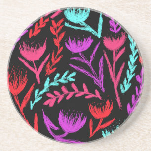 Posavasos Flores silvestres en colores que POP!