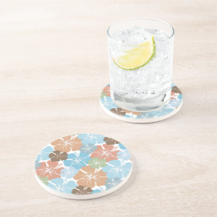 Posavasos Flores tropicales hawaianas de Hibiscus