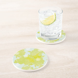 Posavasos Flores verdes