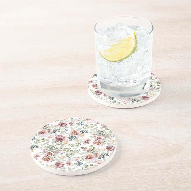 Posavasos Flores vintage areniscas (Lado)