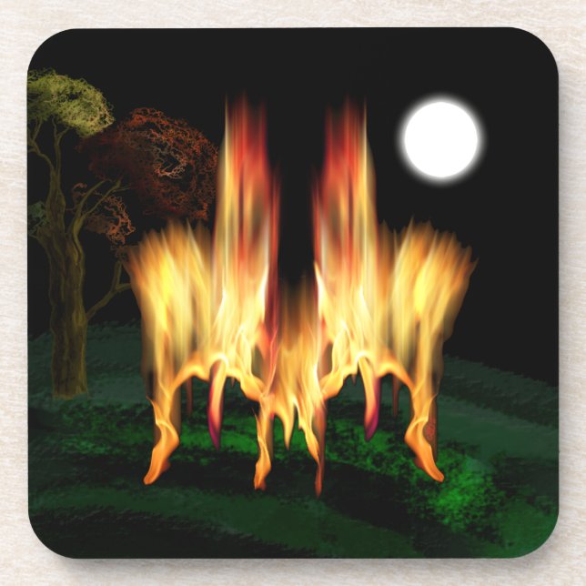 Posavasos Flota de fuego (Frente)