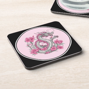 Posavasos Flower Dragon Beaster Coaster