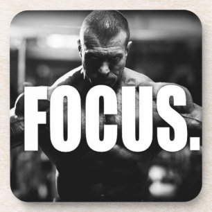 Posavasos FOCUS - "Construcción de cuerpos" Motivación