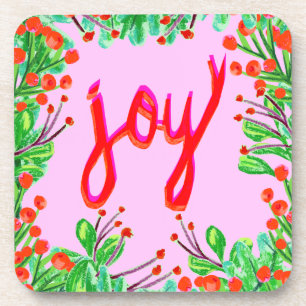 Posavasos Foliage de navidades - Alegría