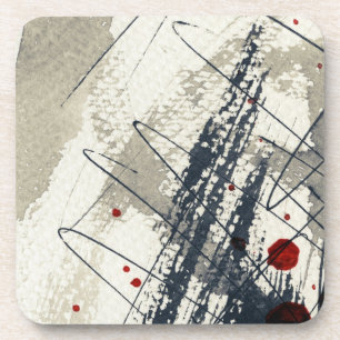 Posavasos Fondo abstracto del grunge, textura de la tinta. 2