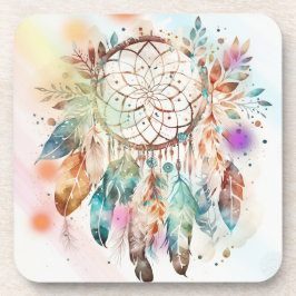 Posavasos Fondo blanco de Dream Catcher Coasters