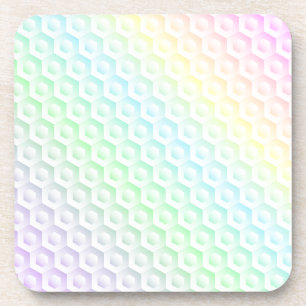 Posavasos Fondo de color de color de gradiente arcoiris colo