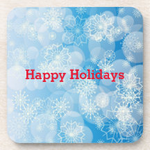 Fondo de copas de nieve