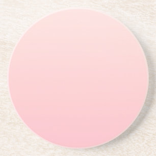 Posavasos Fondo del degradado rosado del pastel