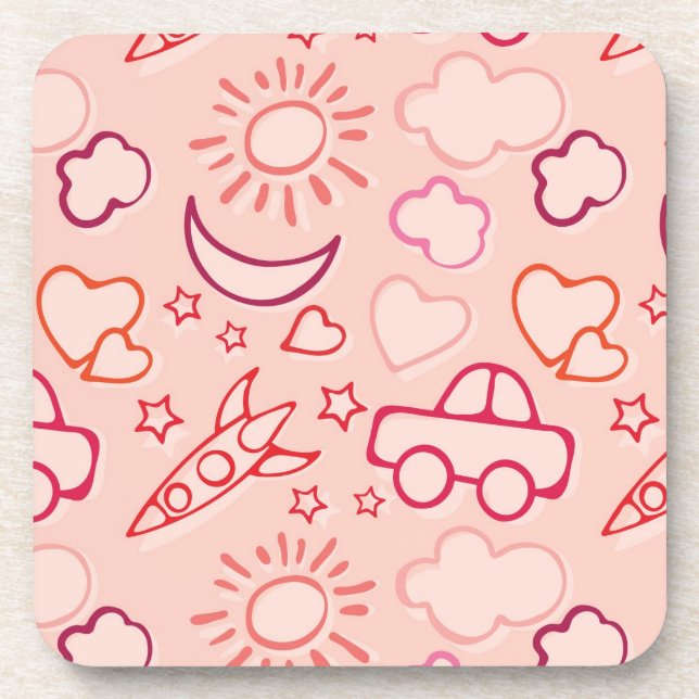 Posavasos fondo del juguete (Frente)