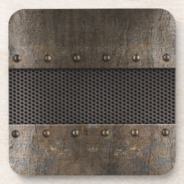 Posavasos Fondo del metal del Grunge (Frente)