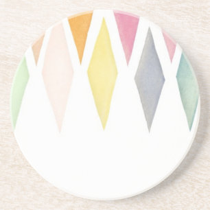 Posavasos Fondo diseñado de la acuarela
