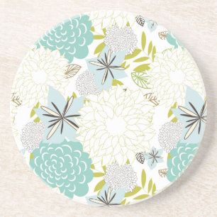 Posavasos Fondo floral