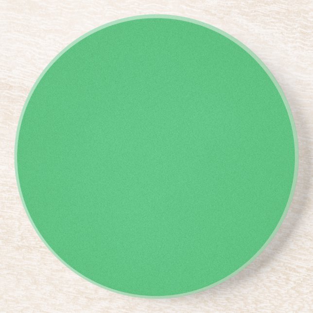 Posavasos Fondo Granulado Verde de Moda (Frente)