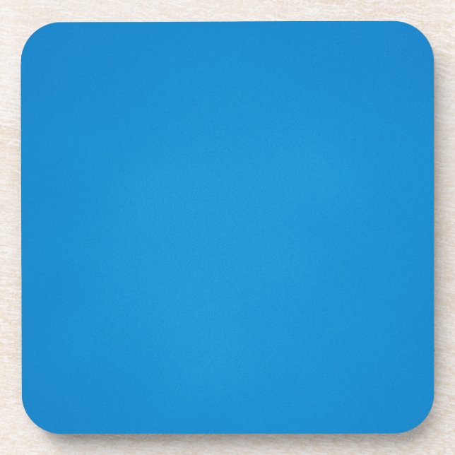 Posavasos Fondo gris azul brillante (Frente)