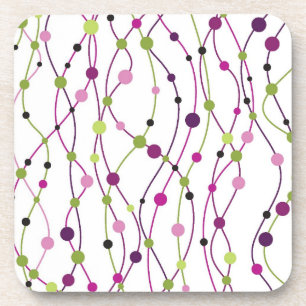 Posavasos Fondo multicolor del punto