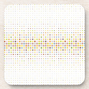 Posavasos Fondo multicolor del punto
