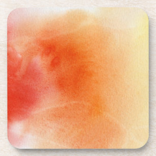 Posavasos Fondo pintado a mano 15 de la acuarela abstracta